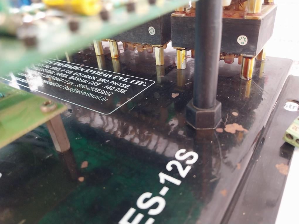 Sanelec Ses-12 Rv2 Excitation System Pcb Ses-12S Control Panel