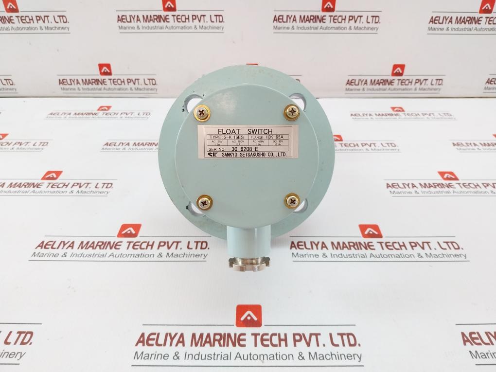 Sankyo Seisakusho Float Switch Ac 480V 15A Part No: S-k 16Es