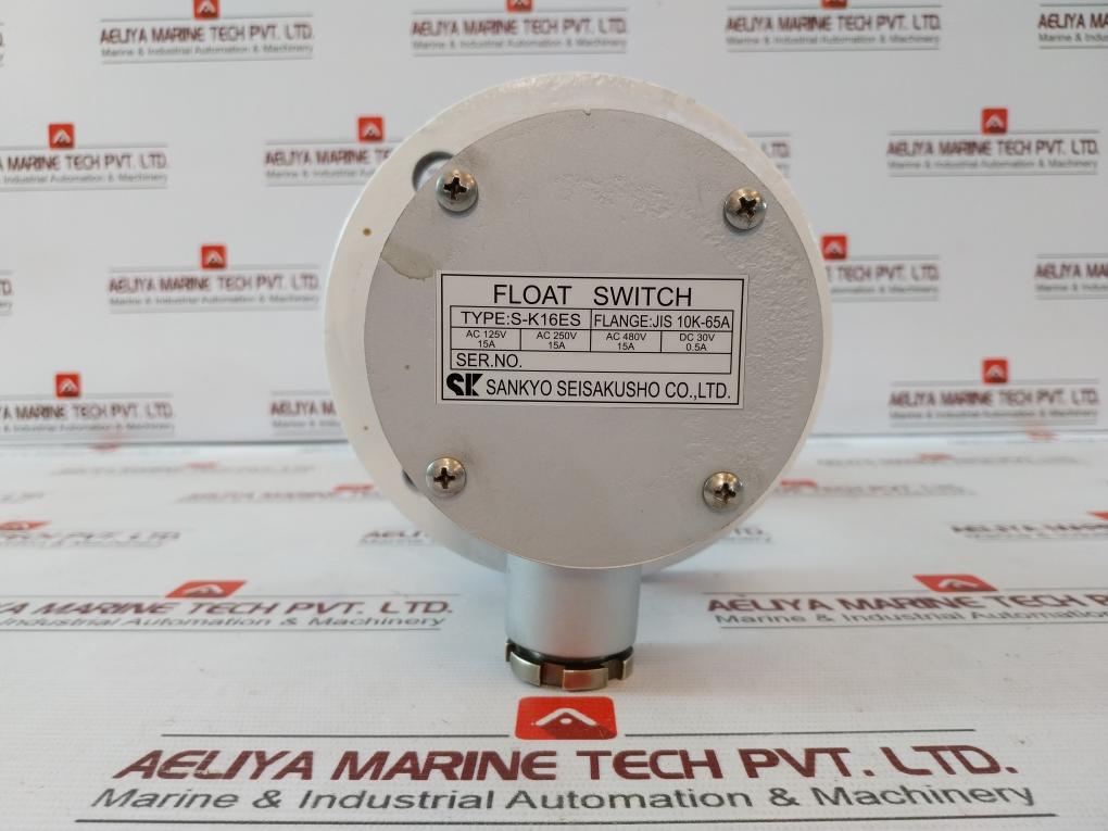 Sankyo Seisakusho S-k16Es Float Switch Jis 10K-65A Ac 125V 15A