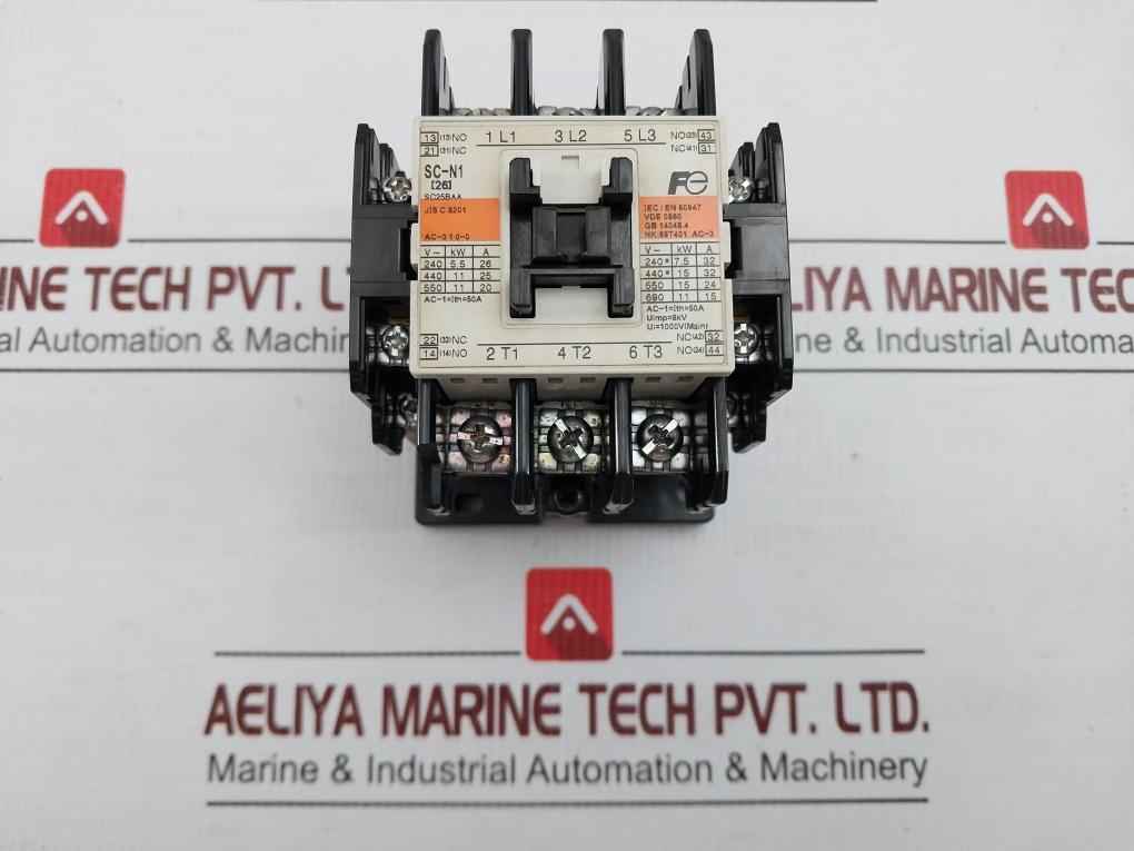 Sc-n1 Magnetic Contactor Fuji Electric 100-110V 50-60Hz