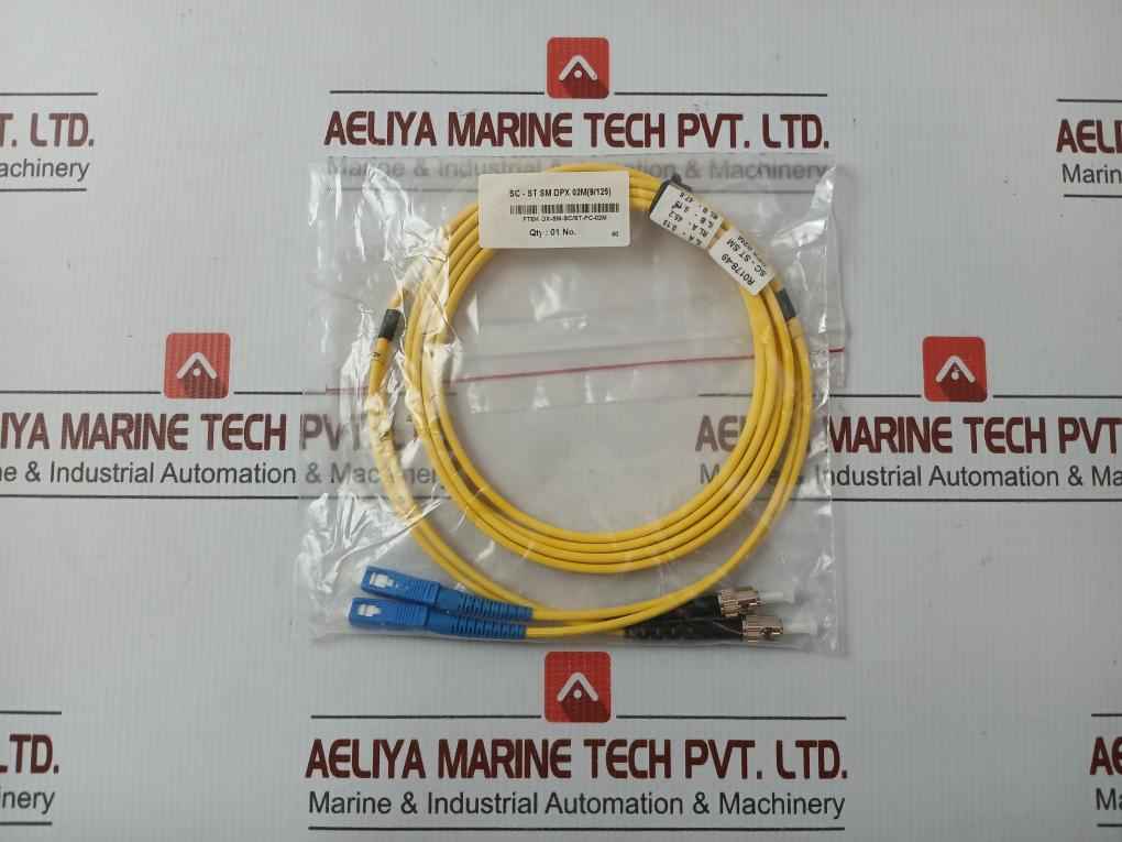 Sc-st Sm Dpx 02M (9/125) Fiber Optic Cable.,