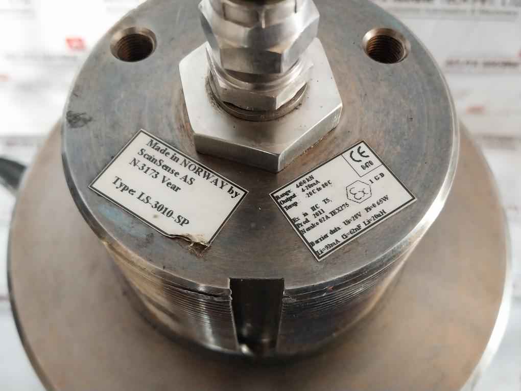 Scansense Ls-3010-sp Load Cell Force Sensor 3 Meter -20C To 80C 93Ma