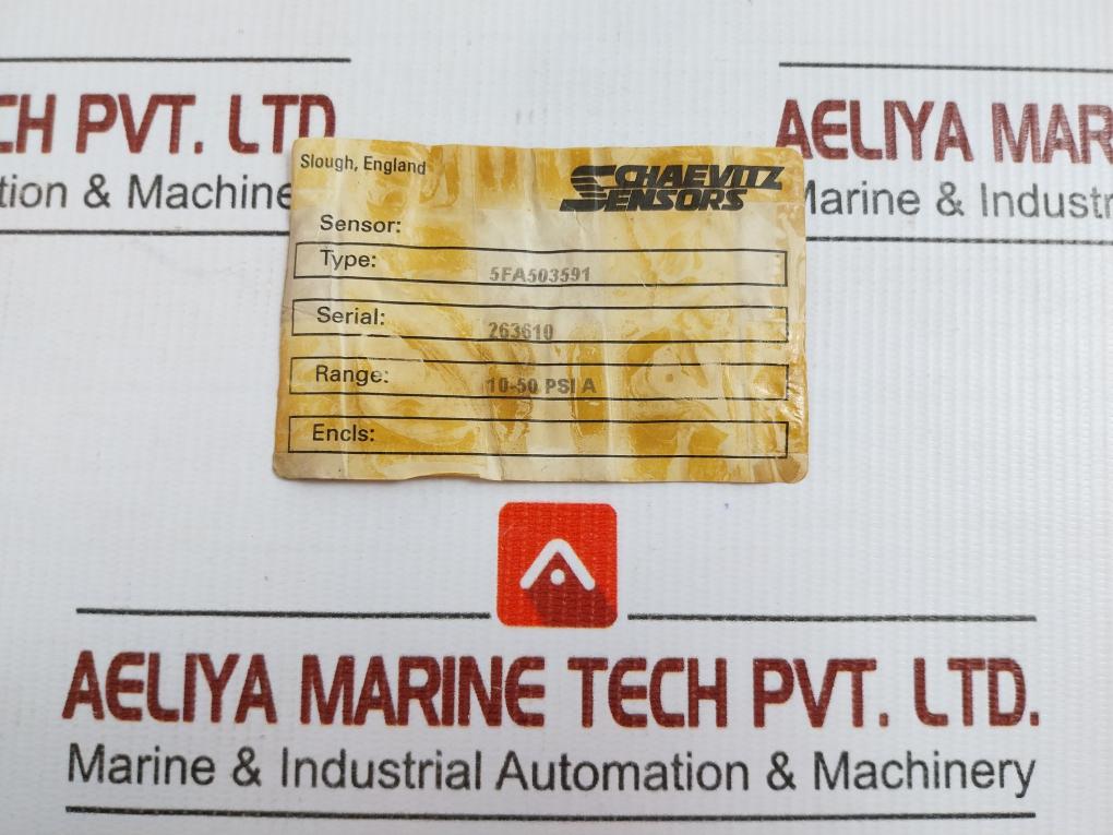 5Fa503591 5027 10 6Pn P0743 Sensor Martec Brand Schaevitz