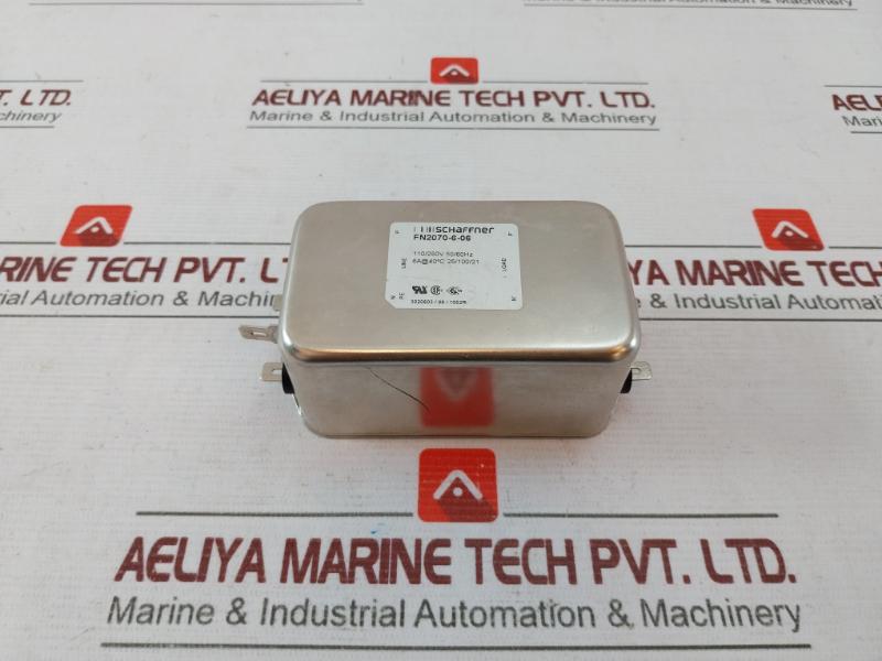 Schaffner Fn2070-6-06 Emc Filter 110/250V 50/60Hz 3020603/88/1052R