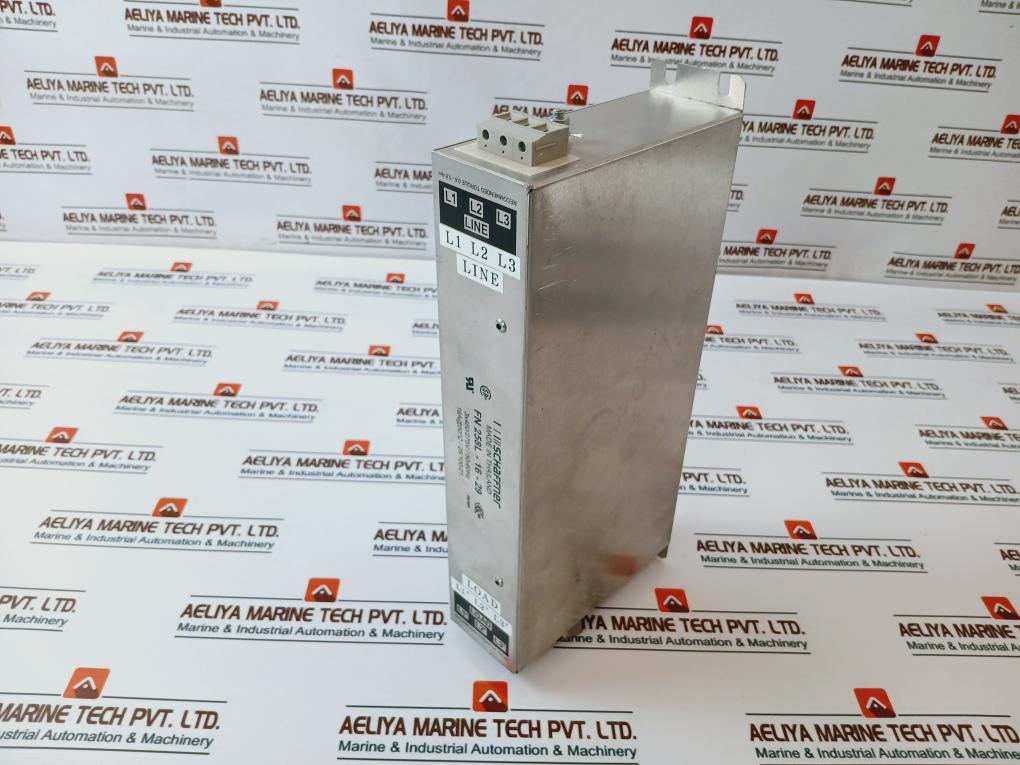 Schaffner FN 258L-16-29 Power Line Filter 3X480/275V/ 50-60Hz