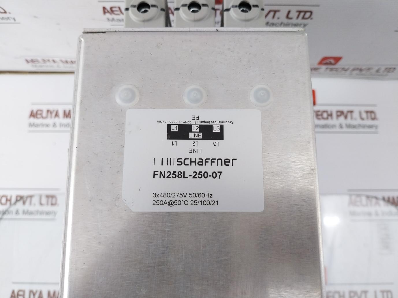Schaffner Fn258L-250-07 Emc/Rfi Filter Stb 95 600V 230A
