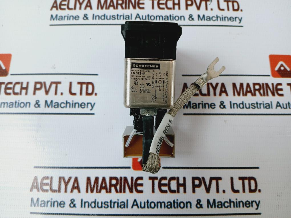 Schaffner Fn 372-4/../ Fn 372-4/22 power Entry Module Wat062345, 10a 250vac