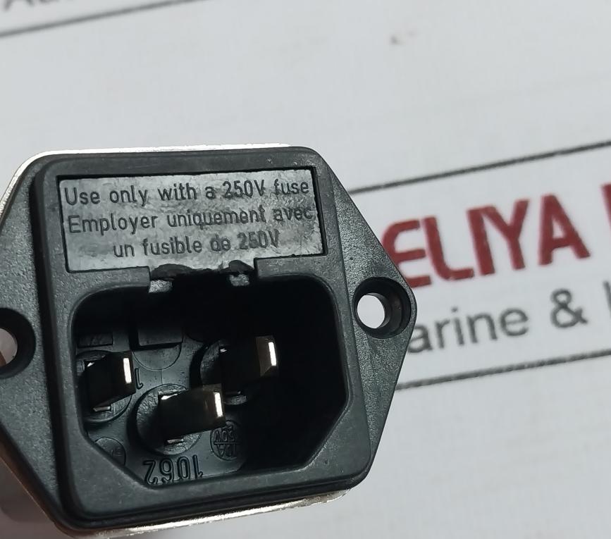 Schaffner Fn9260-6-06 Power Line Filter 120/250Vac 50-60 Hz Iec 60939 6A At 40C