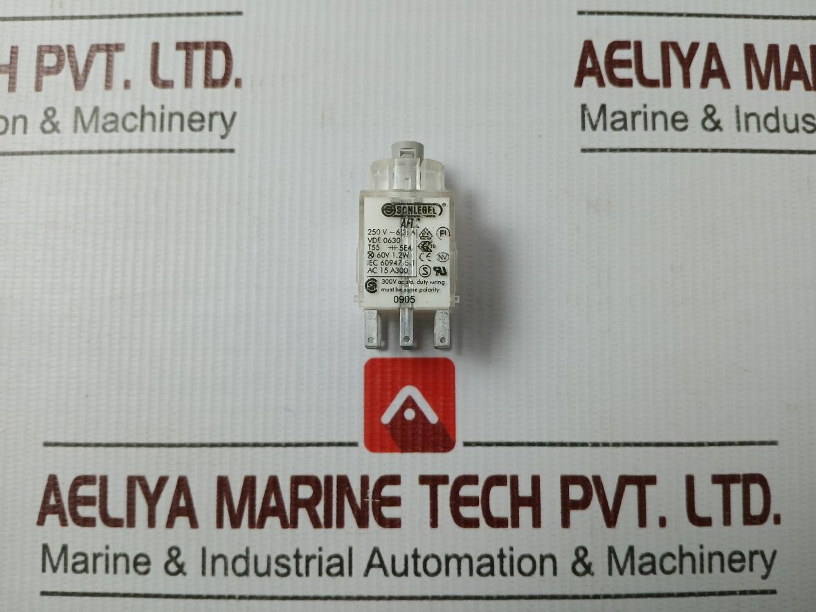 Schlegel Afl2 Contact Block 300V Ac Rr-96327 T55 5A