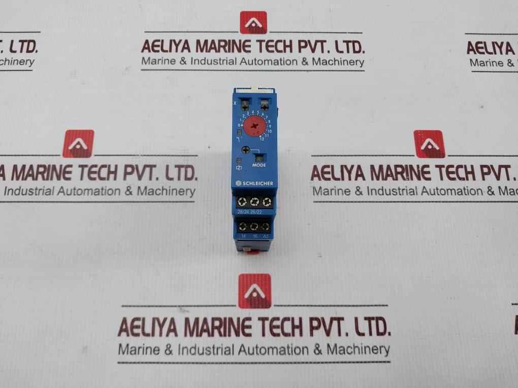 Schleicher Kzl 72(a) Time Relay 230v Ac Mode A 50-60hz
