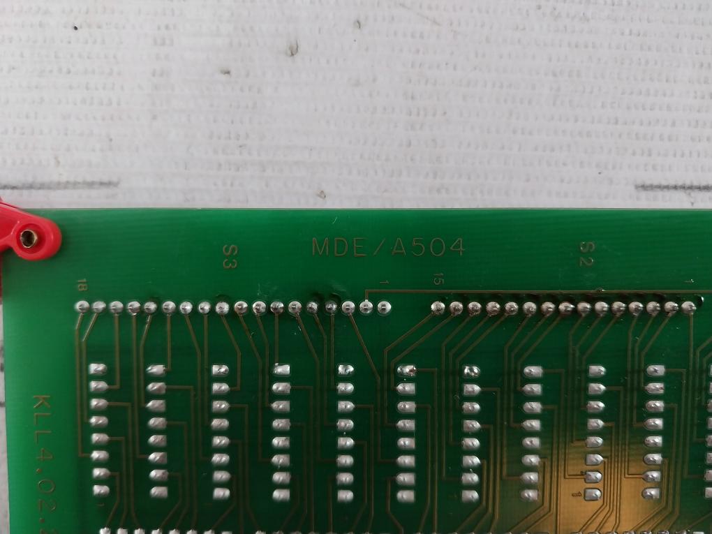 Schleicher Mde/A504 Printed Circuit Board Dc 12V 94V-0 0005-4053-000 1009