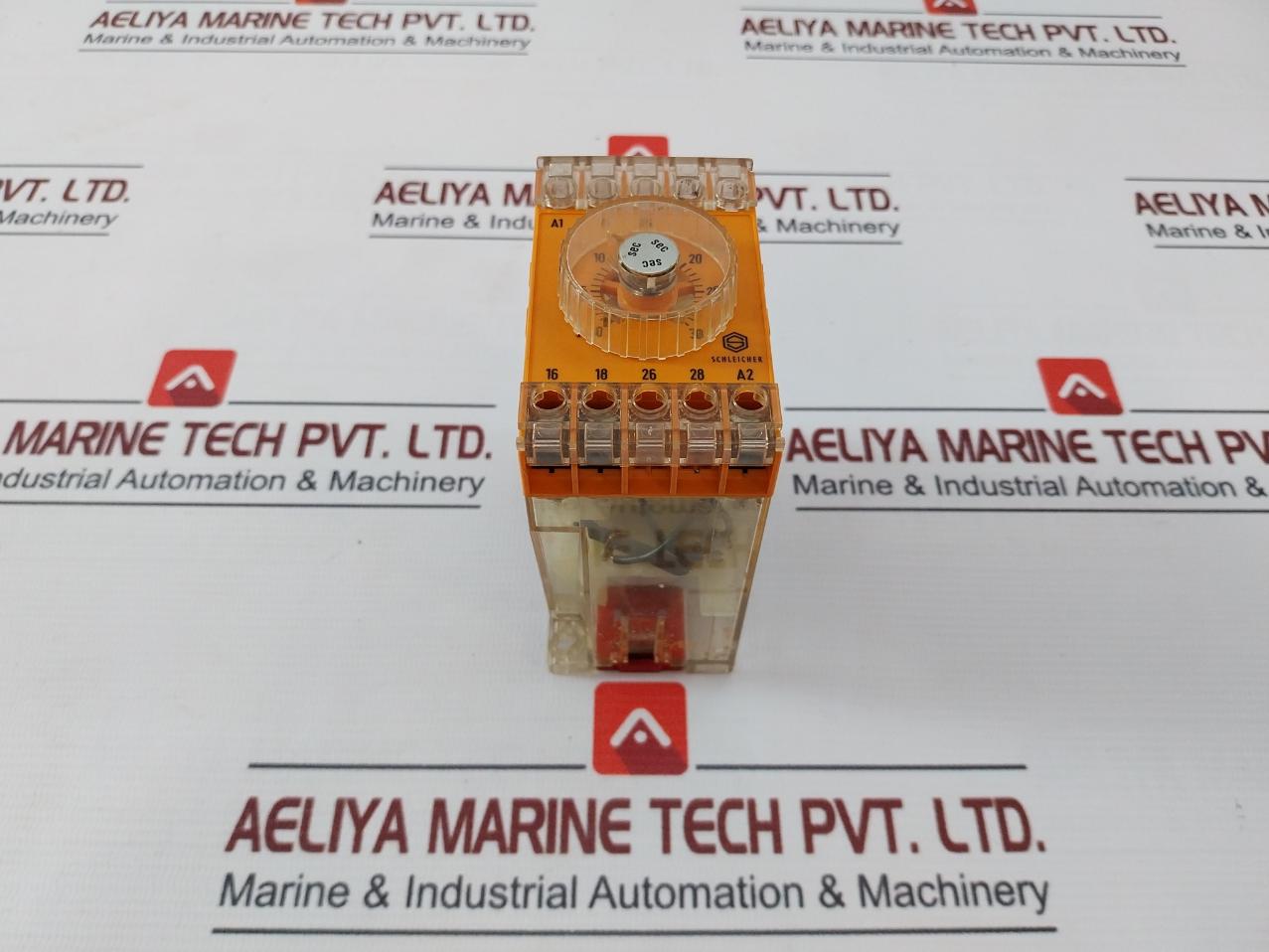 Schleicher Szm 51 Electromechanical Time Relay 1-30S 220V 50Hz 500W 250V 6A