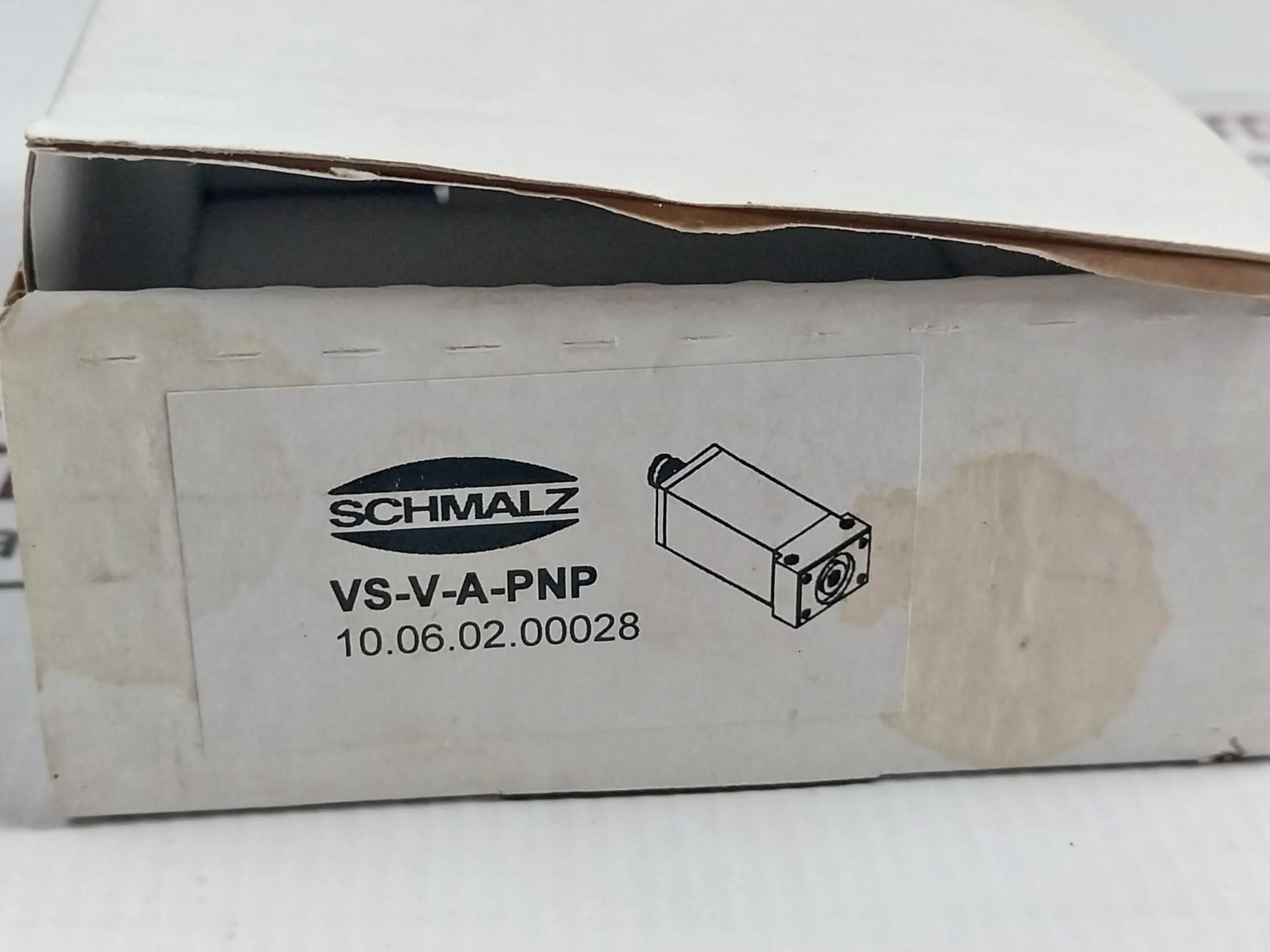 Schmalz Vs-v-a-pnp Vacuum Pressure Limit Switch Kit 10.8-30 Vdc 10060200028