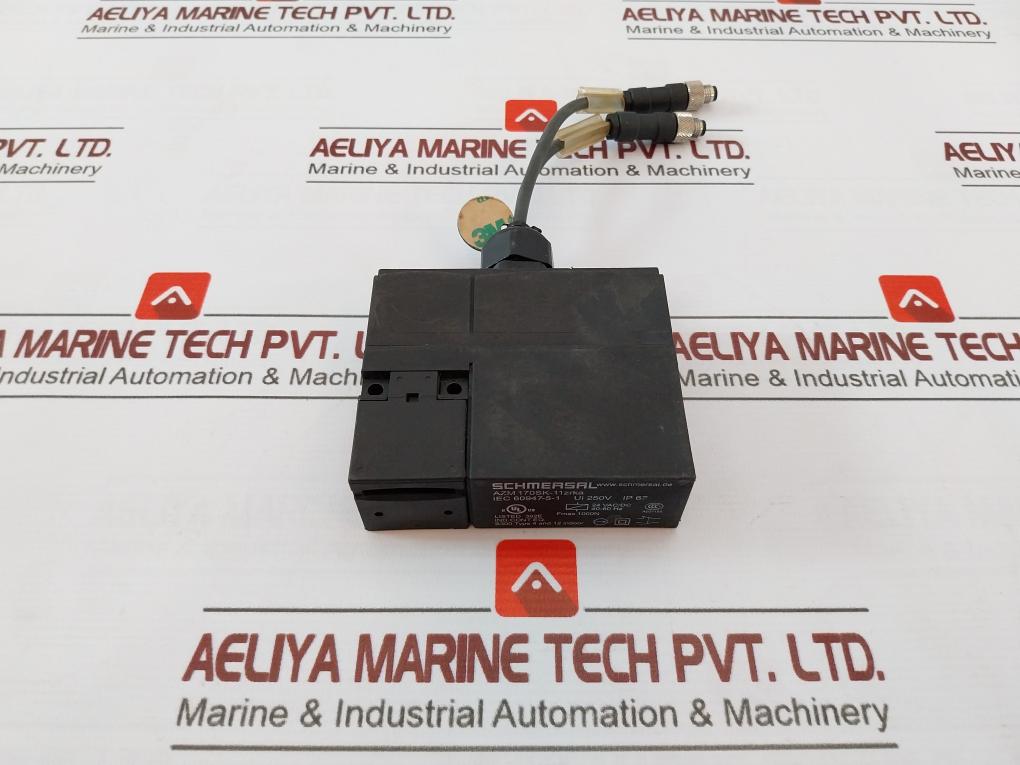 Schmersal Azm 170Sk-11Zrka Solenoid Interlock Switch 24 Vac/Dc 40-60 Hz Ip67