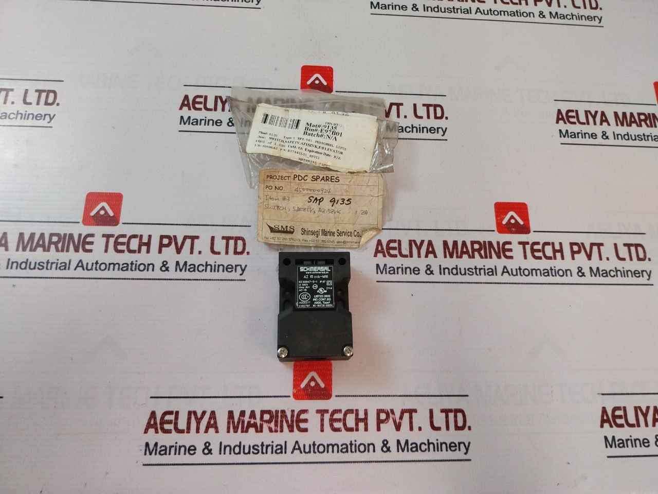 Schmersal Az 15 Zvk-m16 Safety Switch M2-100726-00034