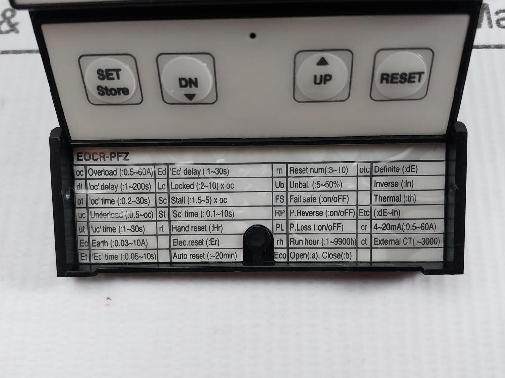 Schneider-Electric-Electronic-Overcurrent-Relay-Eocr-Pfz-10