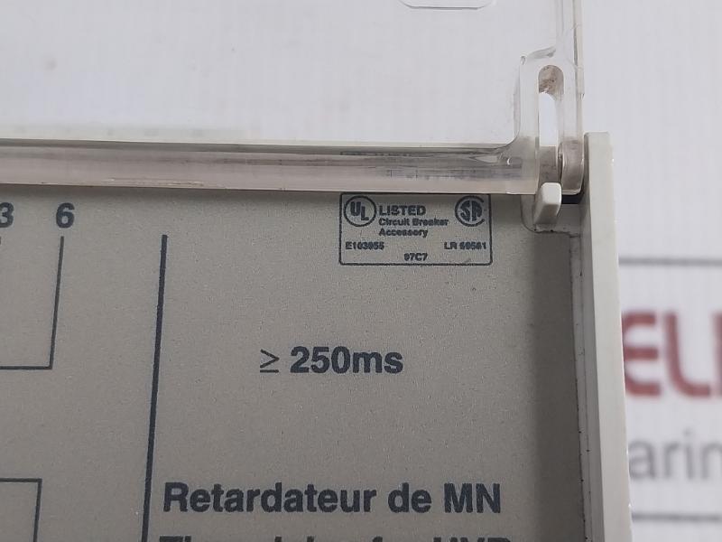 Schneider Electric 200/250V Time Delay Relay For Uvr 33685