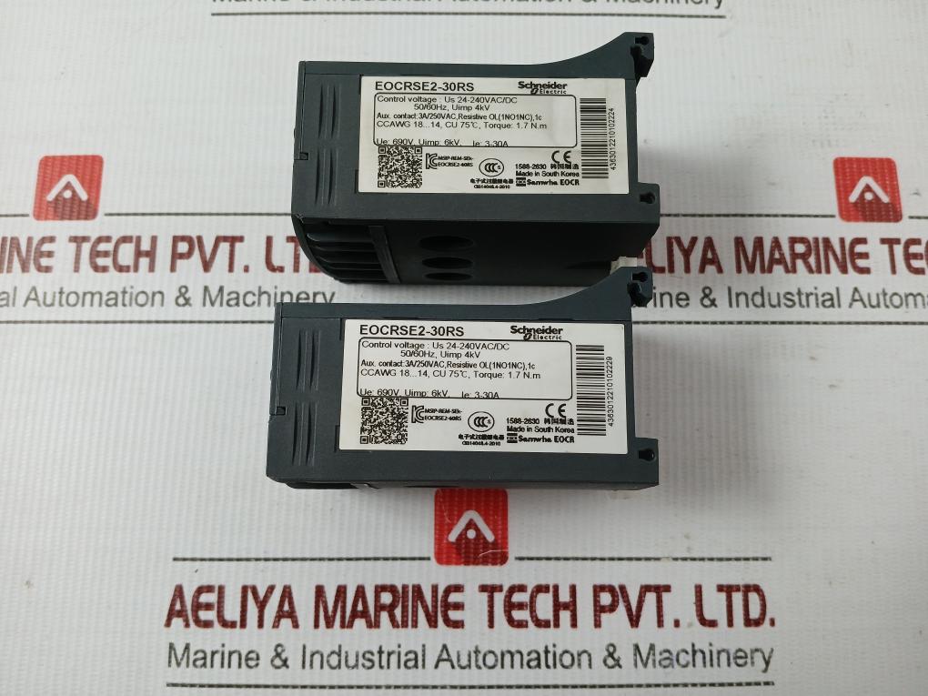 Schneider Electric 690V Electronic Overcurrent Relay Eocrse2-30Rs