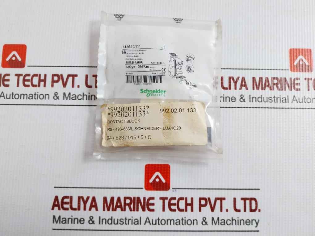Schneider Electric Auxiliary Contact Block 250V Lua1C20