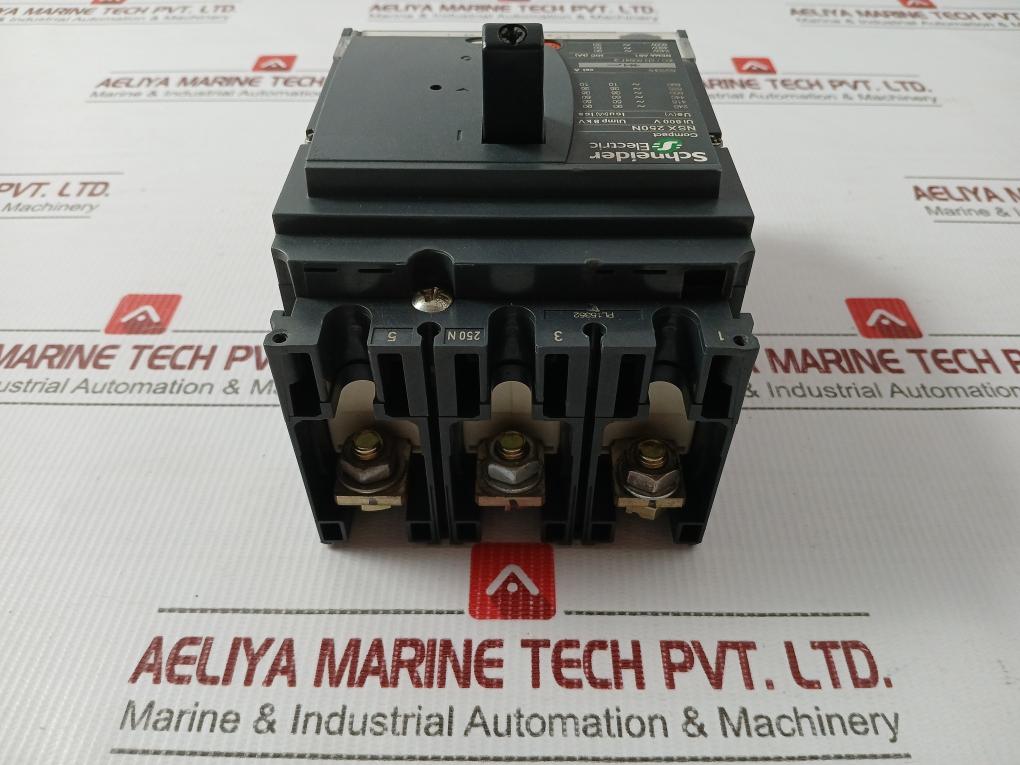 Schneider Electric Compact Circuit Breaker 3N161521058 800V 50/60Hz Part No Nsx 250N
