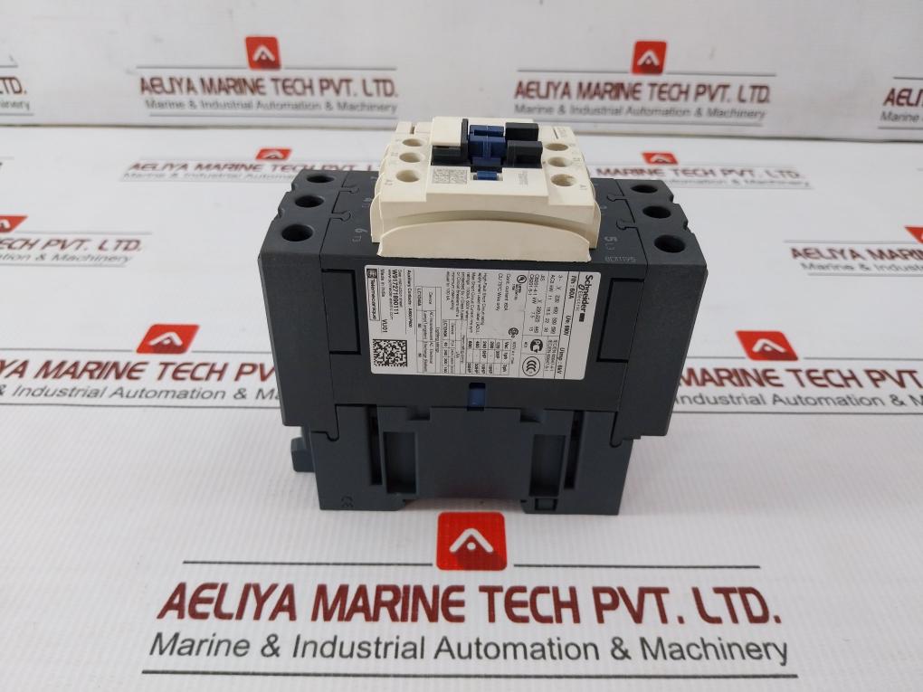 Schneider Electric Contactor 60A 600V 50/60Hz Part No Lc1D40A