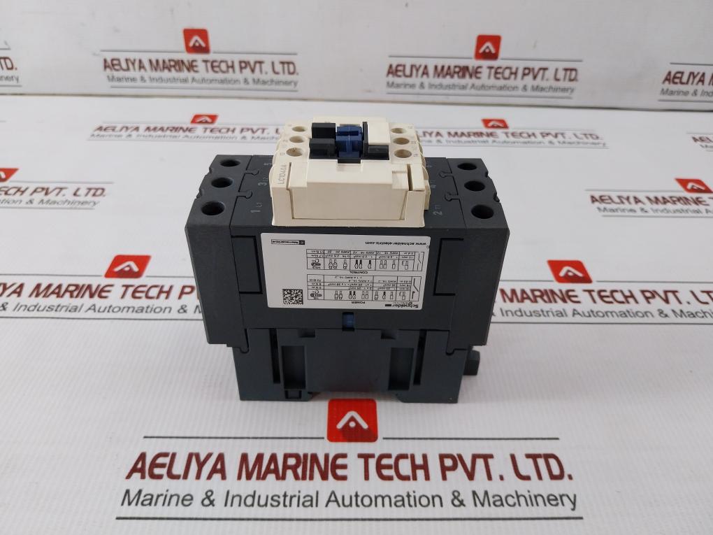 Schneider Electric Contactor 60A 600V 50/60Hz Part No Lc1D40A