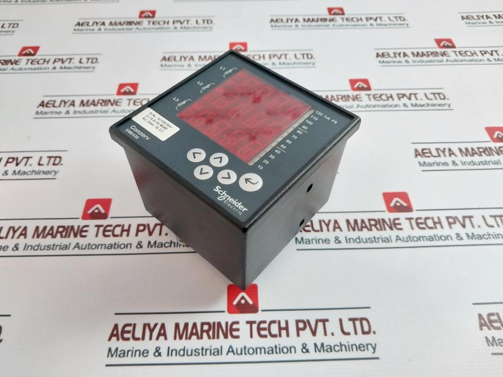 Schneider Electric Conzerv Em6436 Led Display Load Monitor 50Ma To 6A