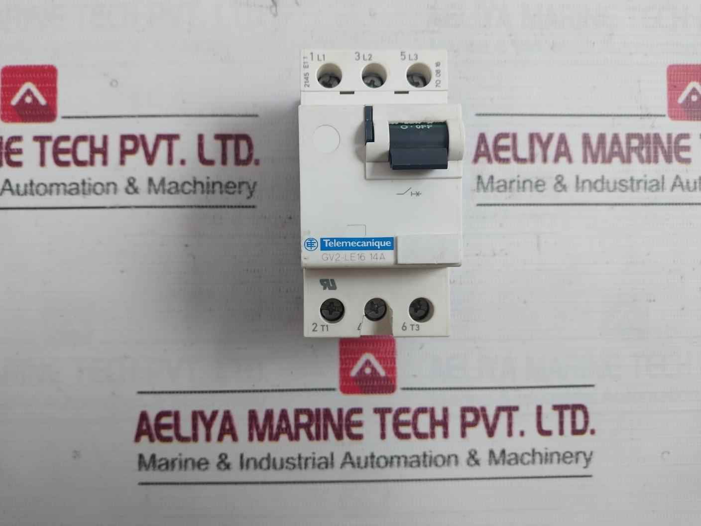 Schneider Electric Gv2-le16 Motor Circuit Breaker 480V Ac Max 50/60Hz