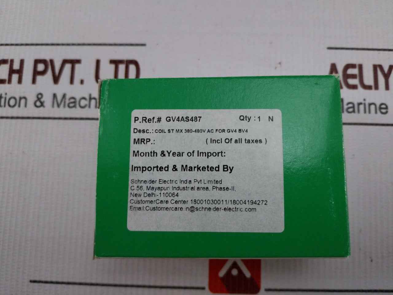 Schneider Electric Gv4as487 Mn Or Mx Voltage Releases 380-415v 50hz 2va