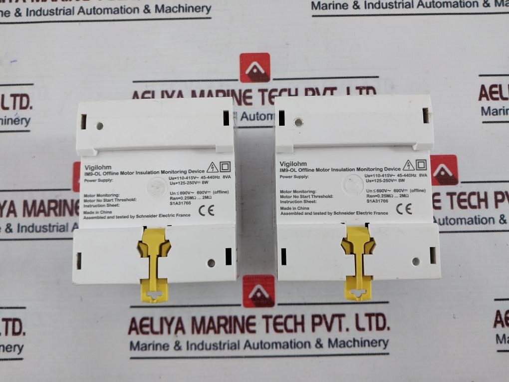 Schneider Electric Imd-im9-ol Offline Motor Insulation Monitoring Device 8W