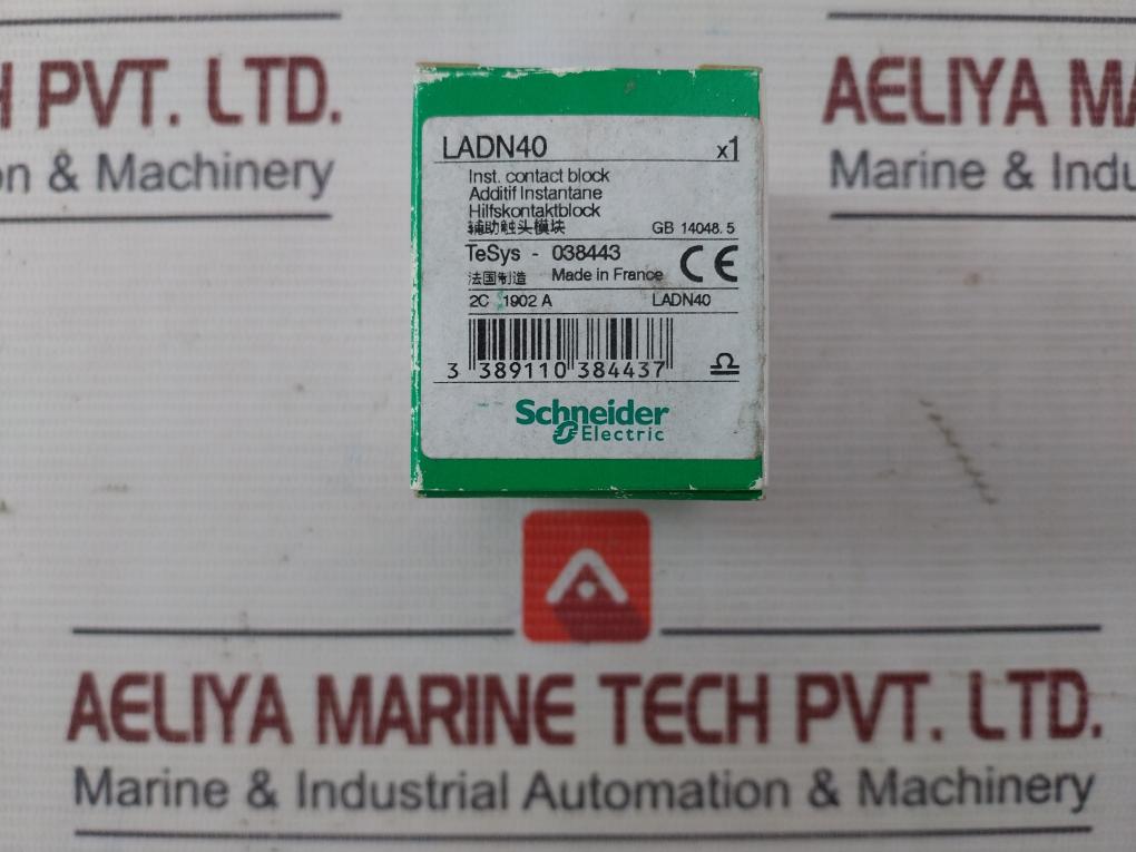 Schneider Electric Ladn40 Auxiliary Contact Block 10A