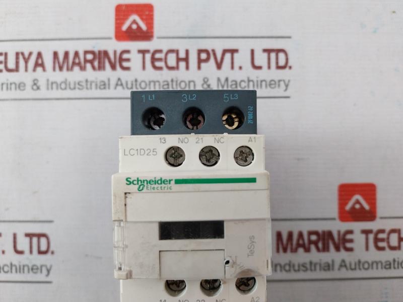 Schneider Electric Lc1D25 Tesys Contactor 40A 690V 600V Ac Iec/En 60947-4-1