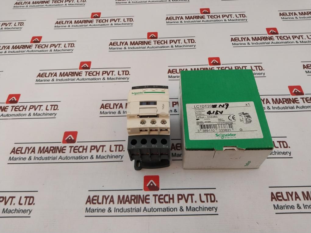 Schneider Electric Lc1Dt20N7 Contactor 415V 50/60Hz