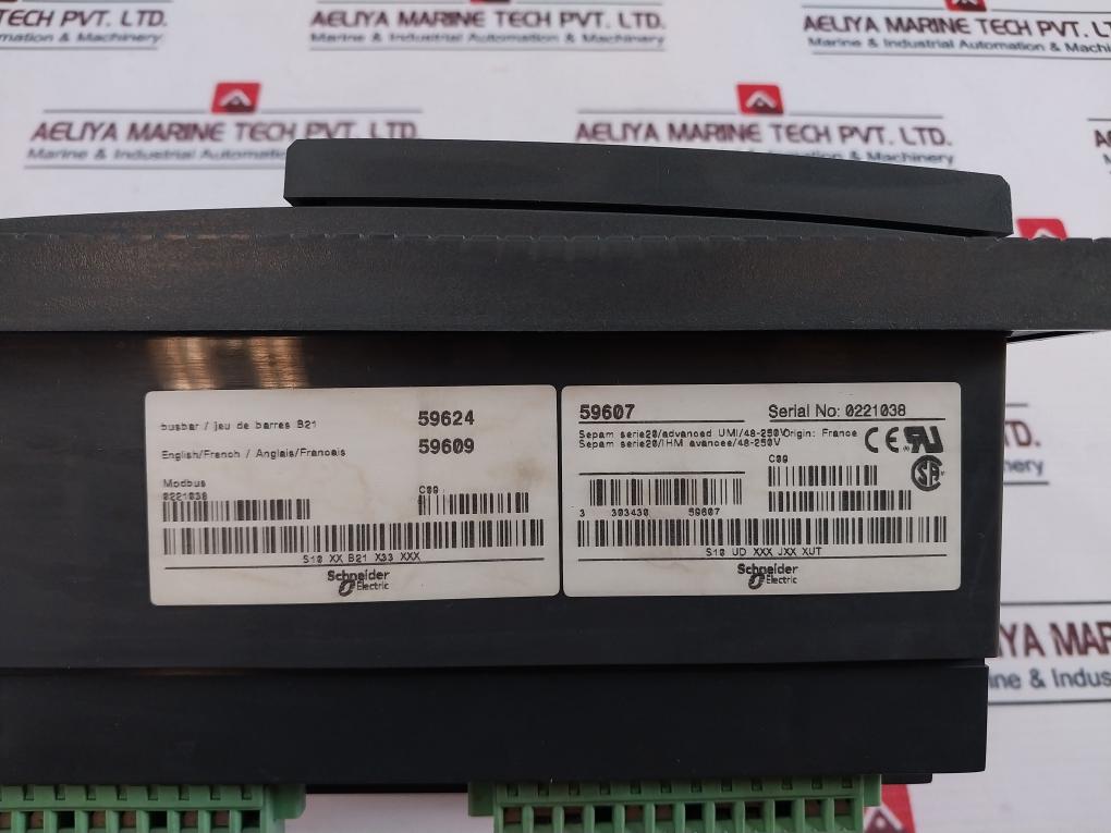 Schneider 59609, 59645 MES108 Sepam Series 20 Protection Relay(Display Damage)