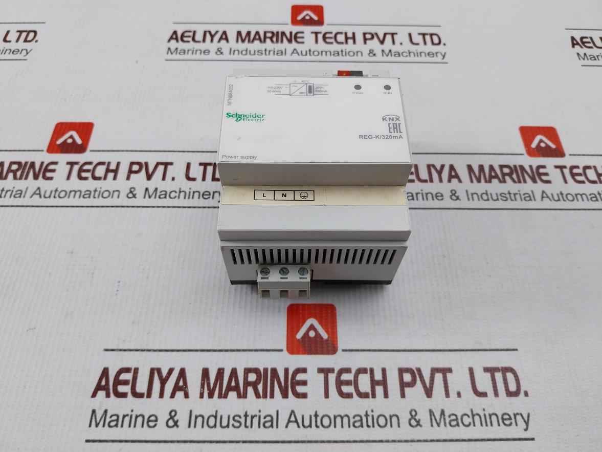 Schneider Electric Mtn684032 Knx Power Supply Reg-k/320 Ma 110-230v/50-60hz