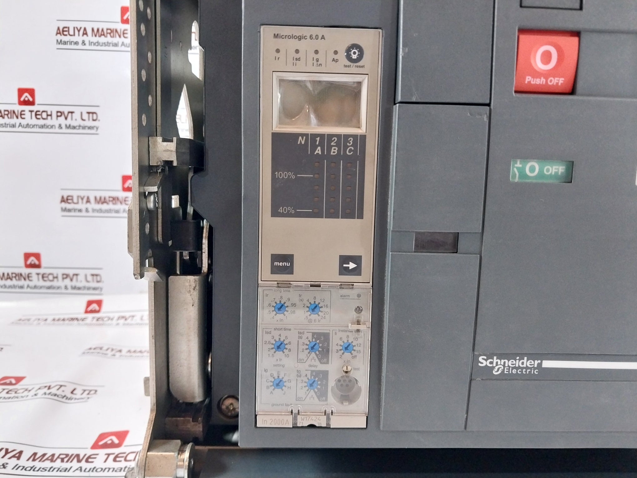 Schneider Electric Masterpact Nw20H13Pedo6.0A Air Circuit-breaker 24-30Vac/Vdc