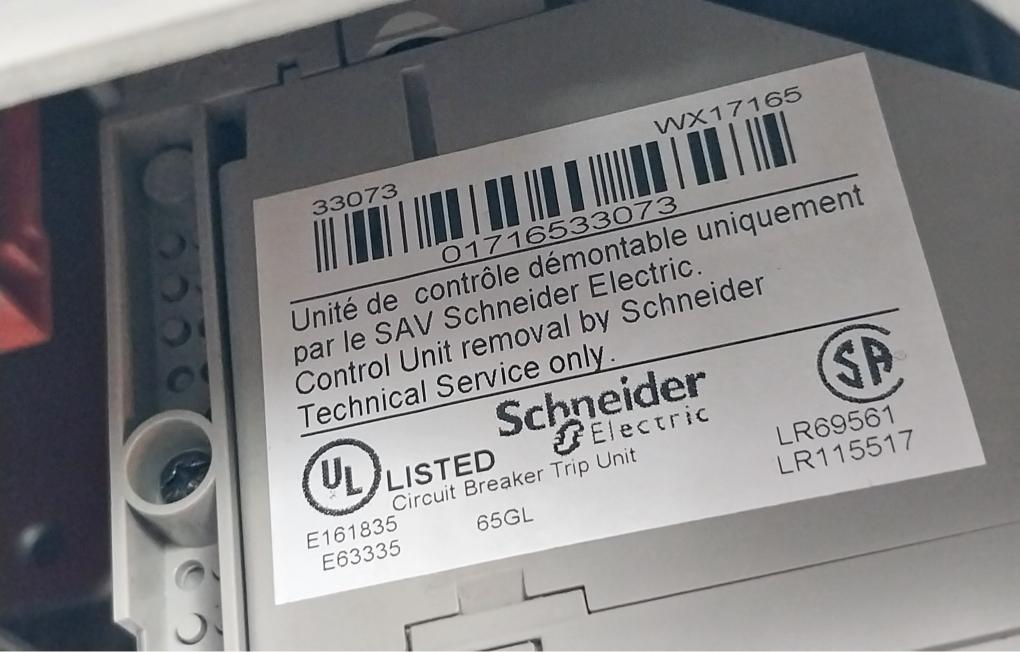 Schneider Electric Nw32 H1 Circuit Breaker Masterpact E103955 50/60Hz 1000V Ac23