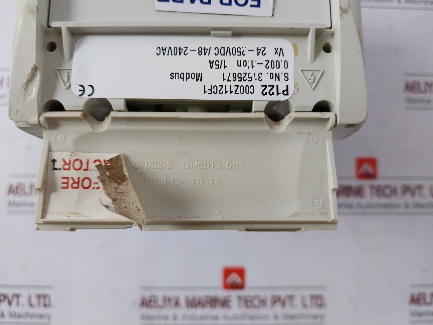 Schneider Electric P122 Overcurrent Protection Relay 48-240Vac