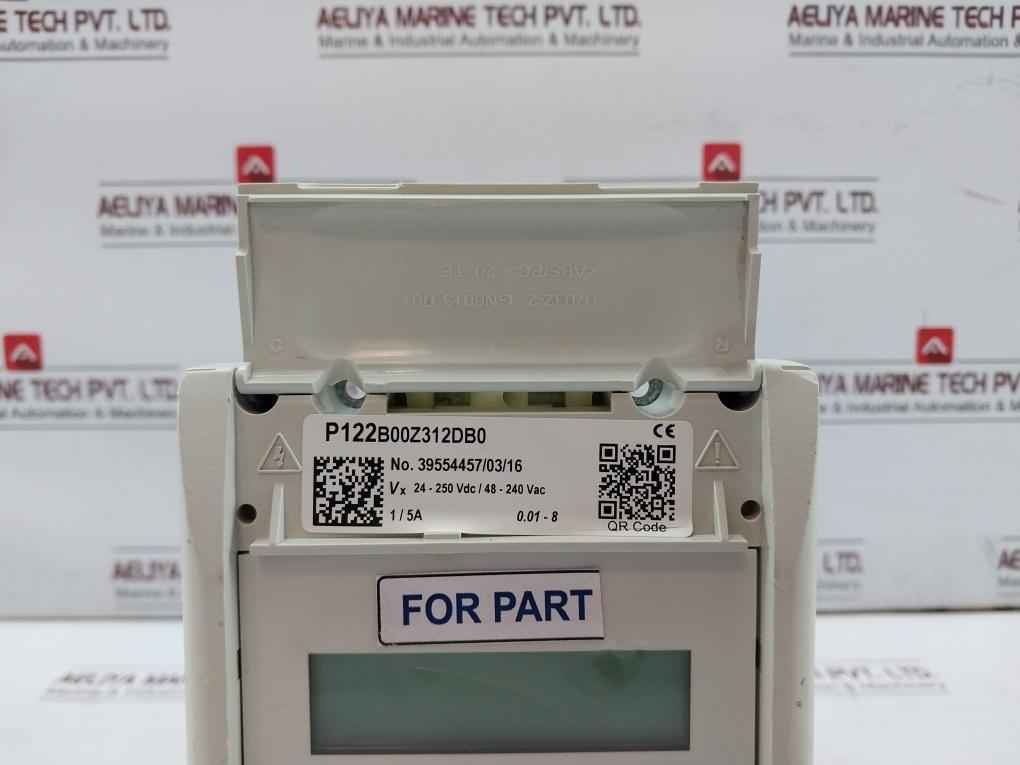 Schneider Electric P122 Overcurrent Protection Relay 48-240 Vac (Not Working)