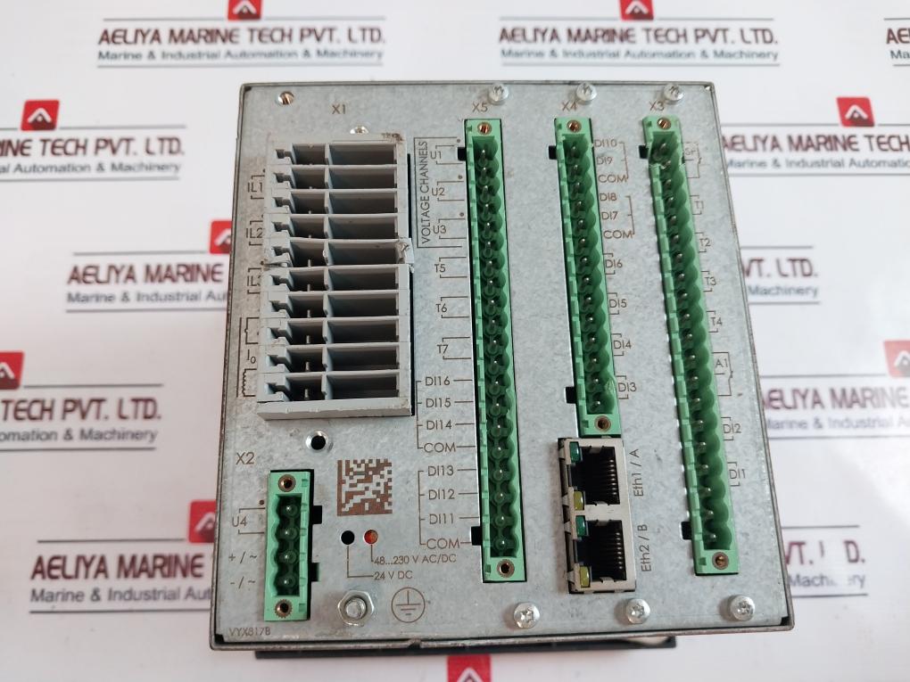 Schneider Electric P3U30-6Aaa2Bcaa Universal Protection Relay Rel52008 24V Dc
