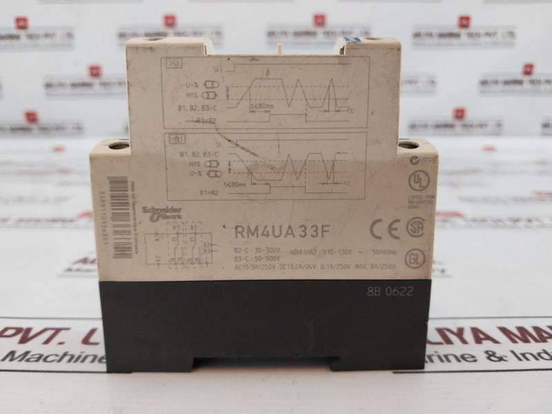 Schneider Electric Rm4ua33f Voltage Measurement Relay