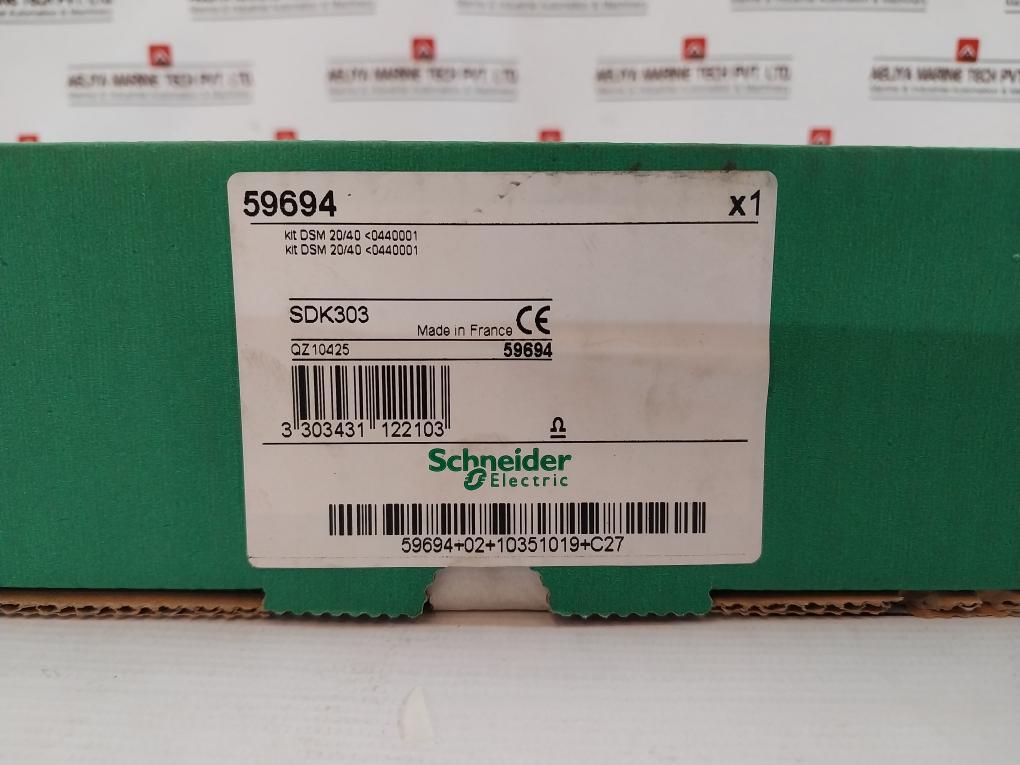 Schneider Electric Sdk303 Merlin Gerin Sepam Digital Protection Relay 59694
