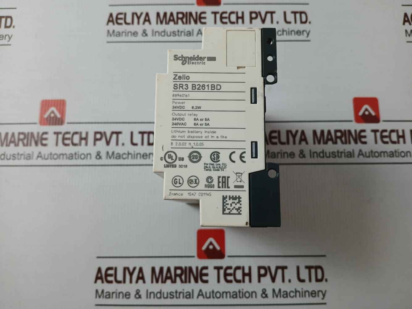 Schneider Electric Sr3 B261Bd Modular Smart Relay Zelio Logic (Without Battery)