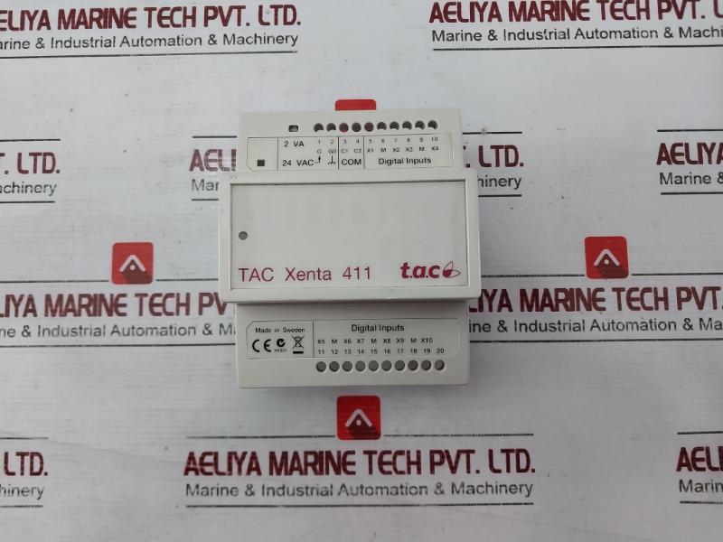 Schneider Electric Tac Xenta 411 Digital Input Module 2Va 24Vac Class 2