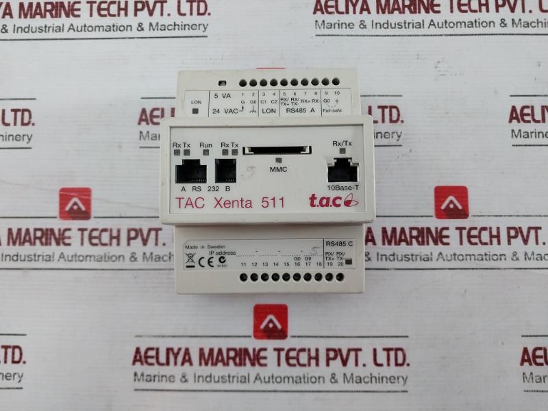 Schneider Electric Tac Xenta 511 Lonworks Network Plc Web Server 0-073-0811-0
