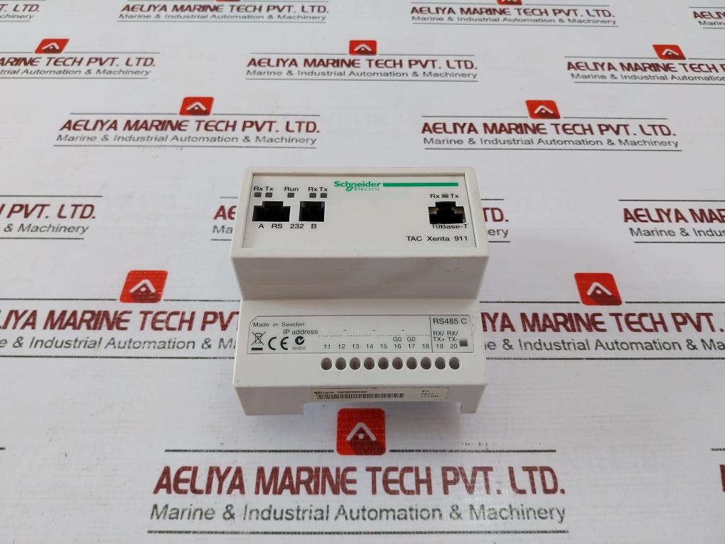 Schneider Electric Tac Xenta 911 Communication Device 5Va 24Vac 007308310