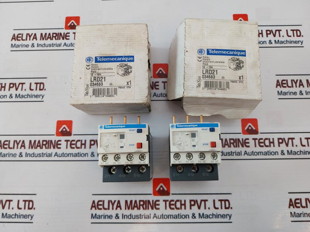 Schneider Electric Telemecanique Lrd 21 Thermal Overload Relay