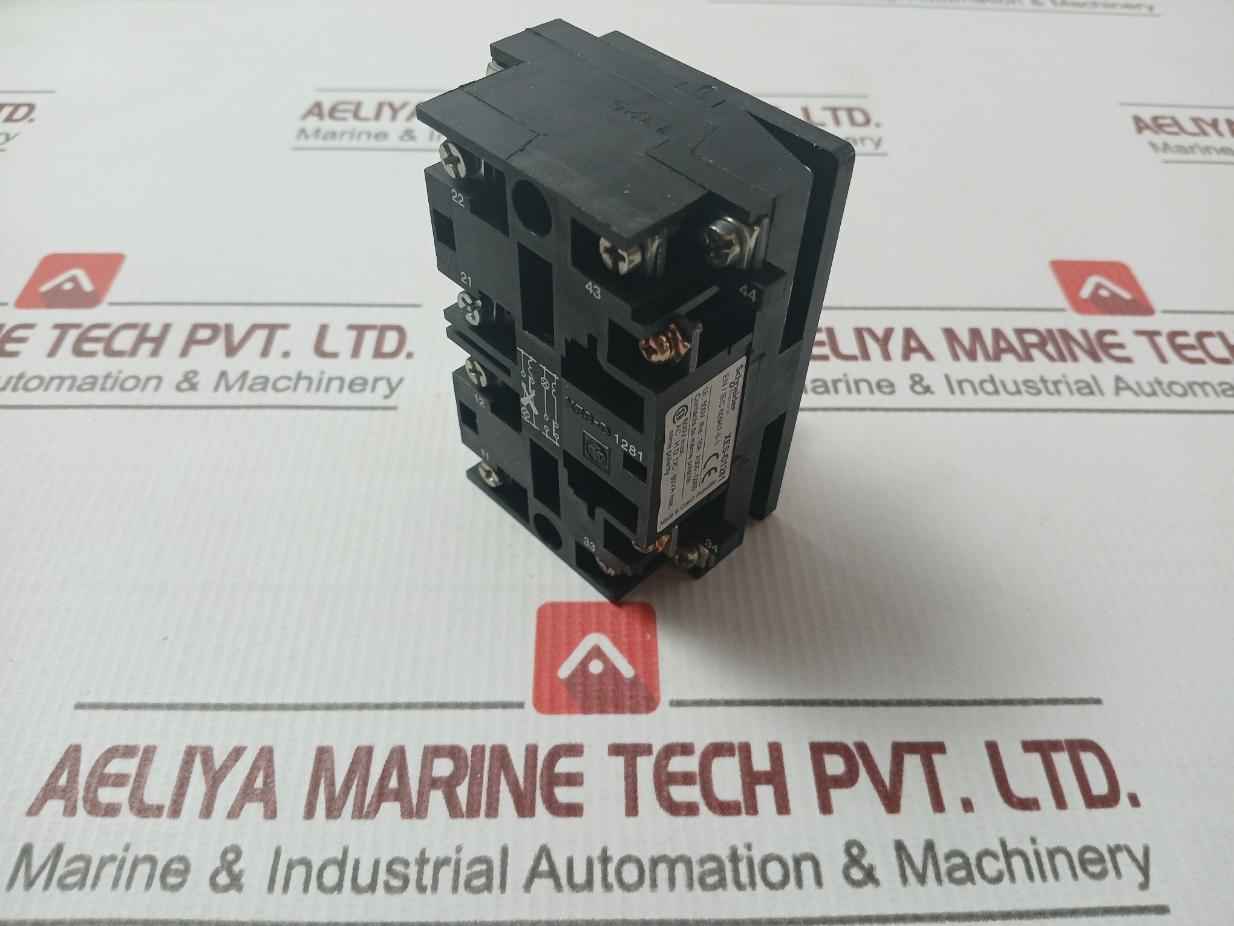 Schneider Electric/ Telemecanique Xes-d1281 Auxiliary Contact Block 500V 10A