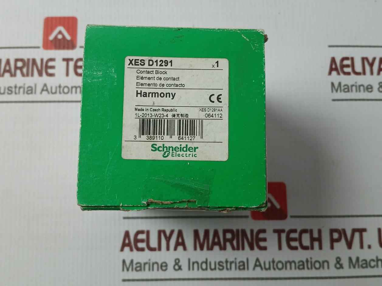 Schneider Electric/ Telemecanique Xes-d1291 3 Phase Contact Block 500V 12A