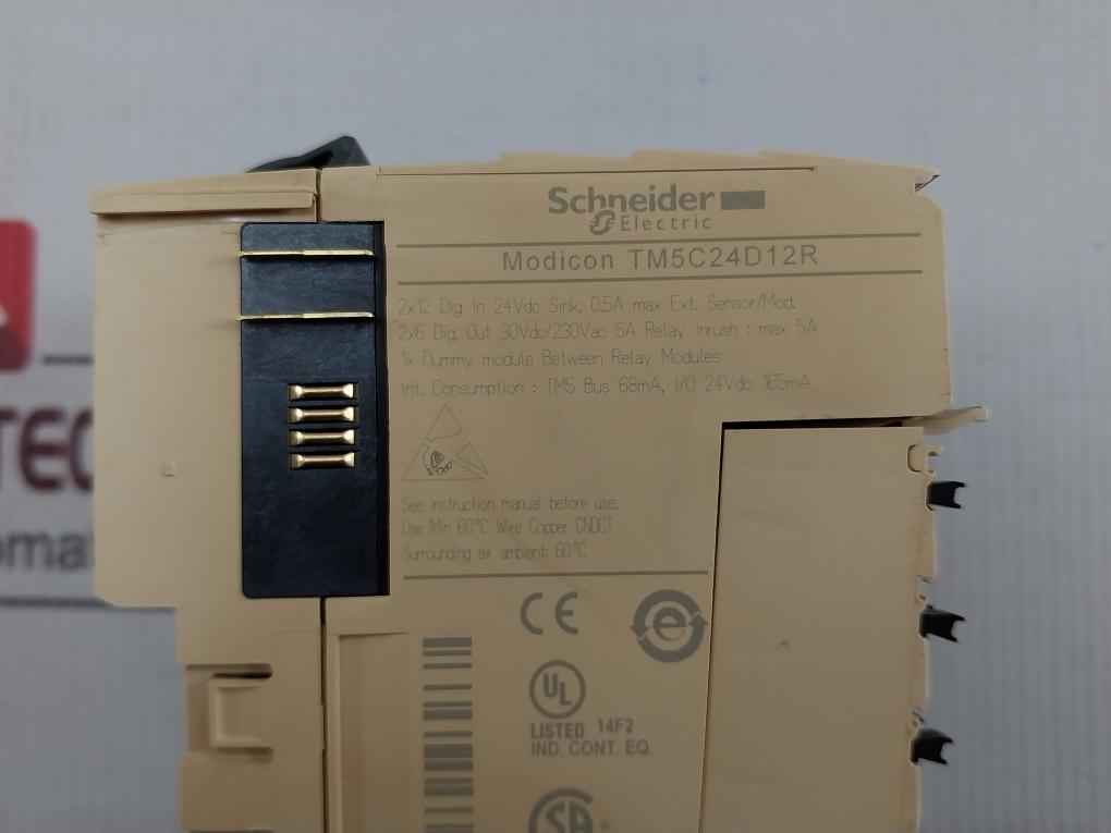 Schneider Electric Tm5C24D12R Compact I/O Expansion Block 230Vac 5A